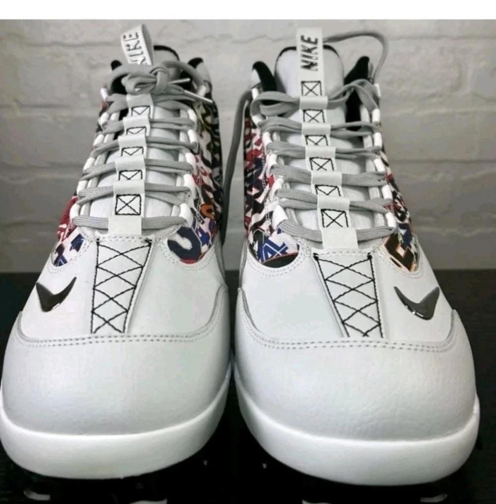 Nike Griffey 2 MCS Jackie Robinson Baseball Cleats Size 11.5 Grey HJ4509-001 - Picture 3 of 5